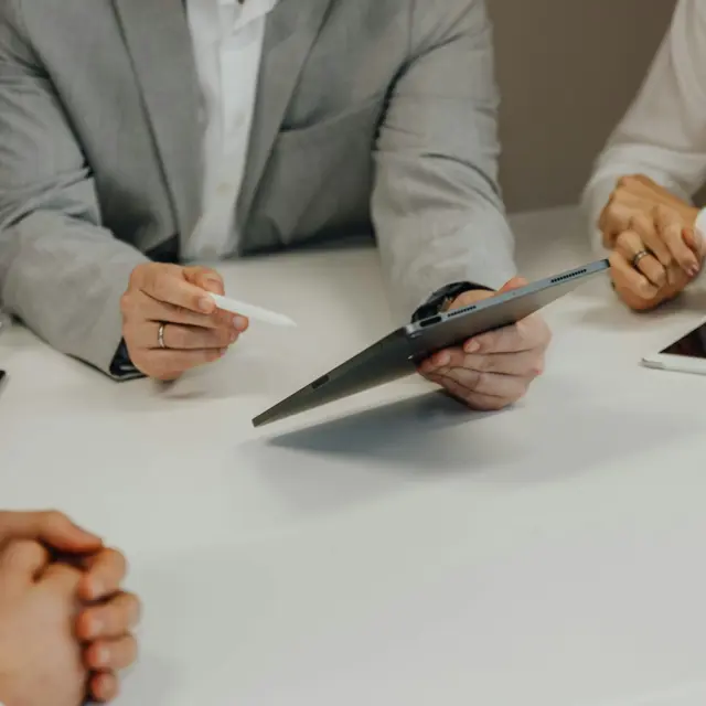 Rådgivning med tablet