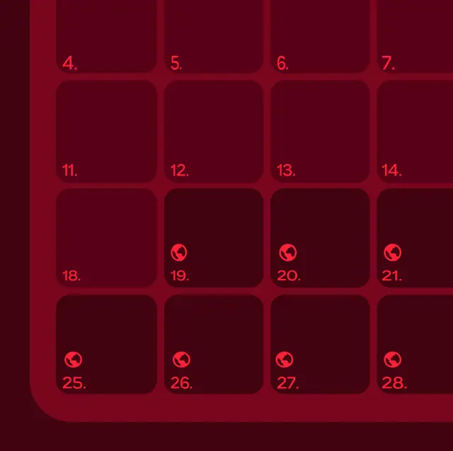 Rejsekalender