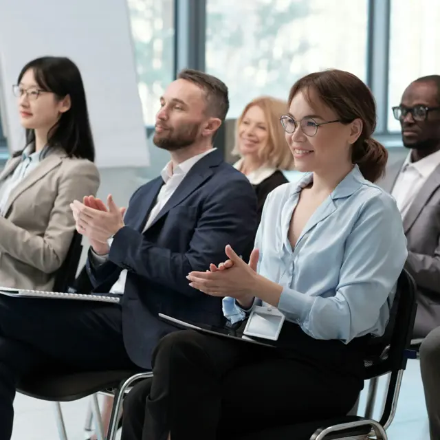 Seminar publikum klapper