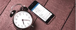 Mobil web App til time og tidsregistrering til Business Central ERP